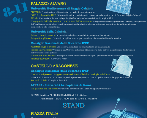 Laboratori e Stand Festival Cosmos 2025
